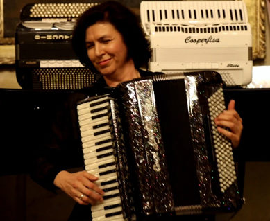 La fisarmonicista Eugenia Cherkazova  dà vita a un recital che è una “fantasia brillante”