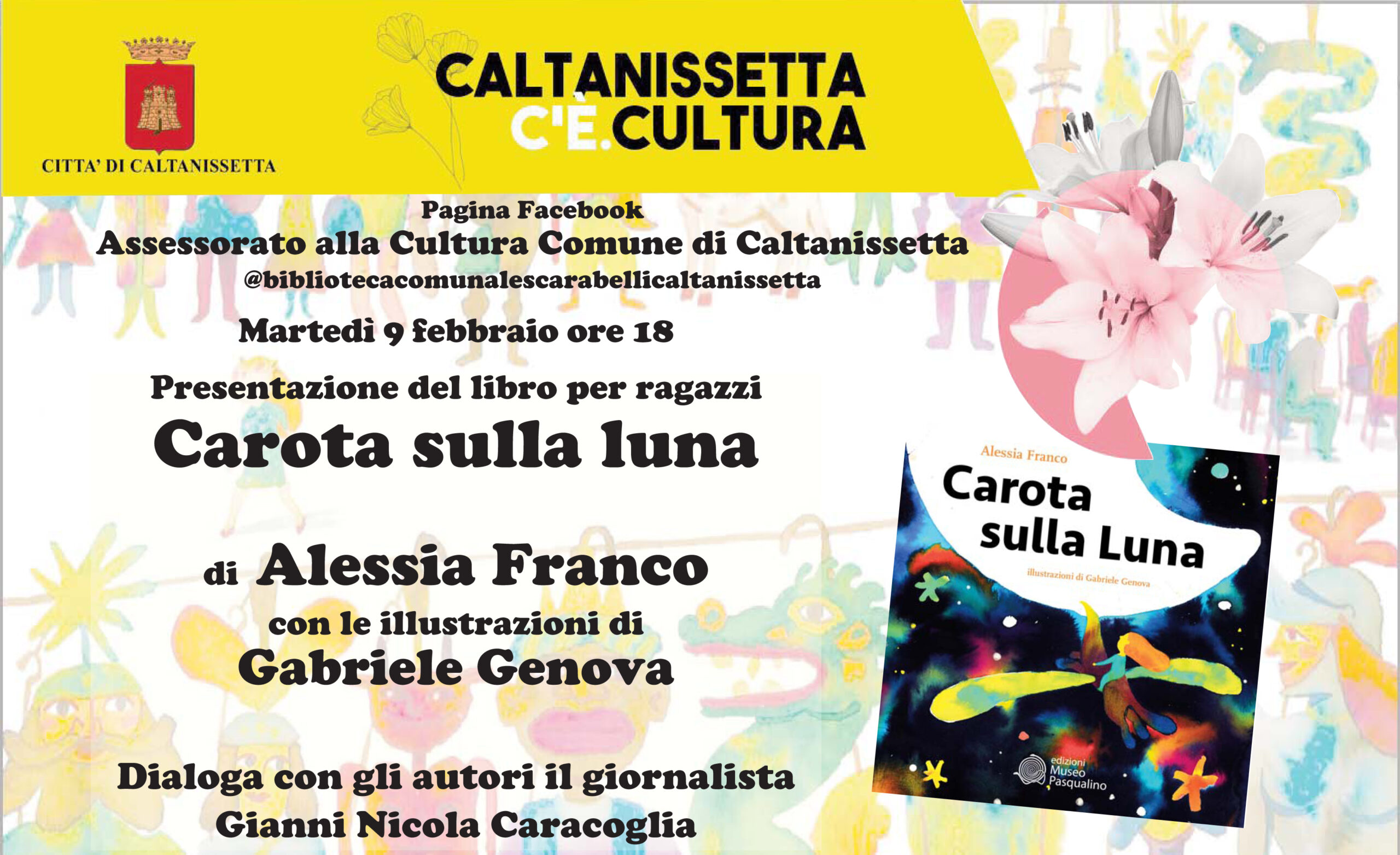 Presentazione del libro per ragazzi “Carota sulla Luna”