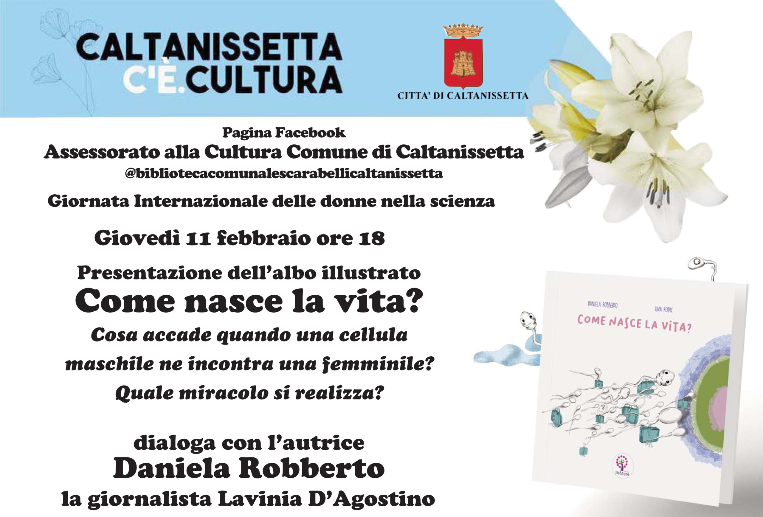 Giornata Internazionale delle donne nella scienza: presentazione di “Come nasce la vita?”