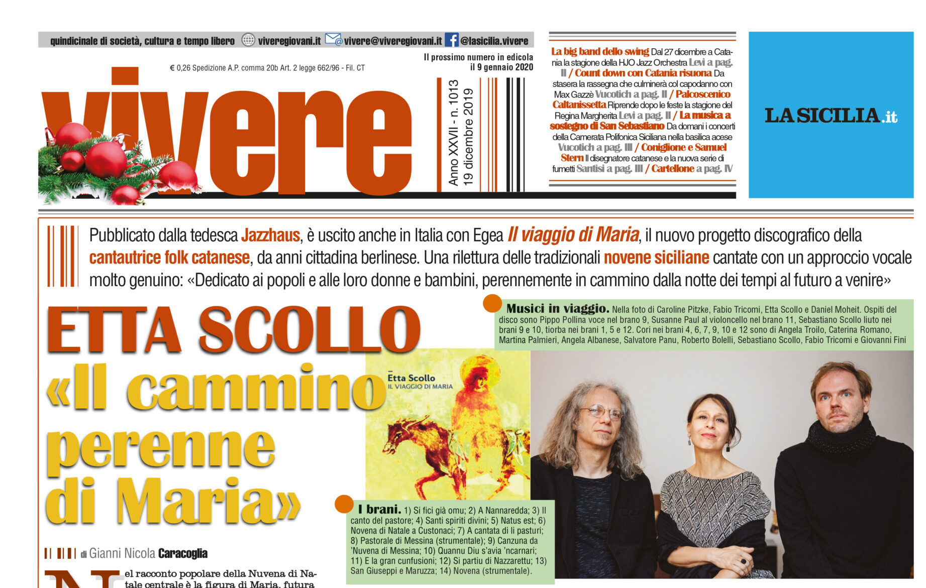 Leggi alcune pagine del settimanale “Vivere”