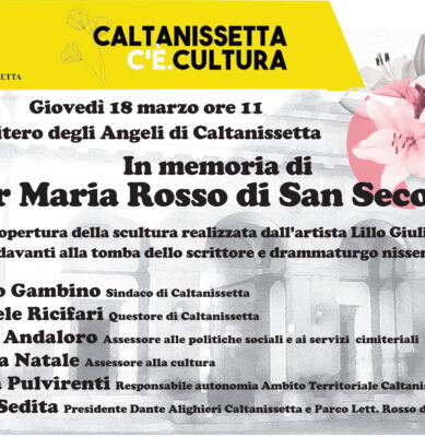 In memoria di Pier Maria Rosso di San Secondo