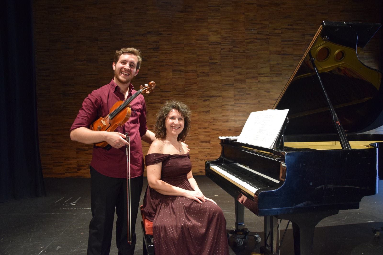 A Catania i virtuosismi del duo violino e pianoforte Arena-Munafò