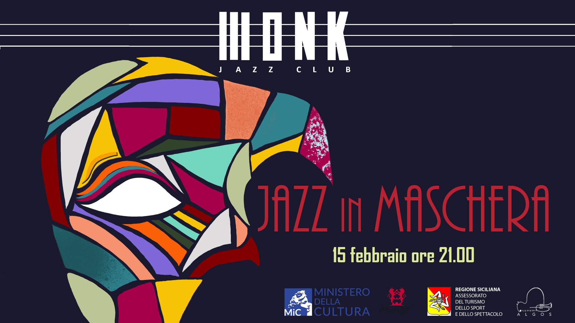 Jazz in maschera, il “Mercoledì al Monk” avrà i colori e i suoni del Carnevale