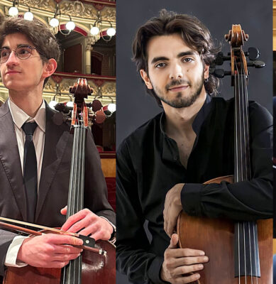 Nel Chiostro di Santa Maria di Gesù concerto per violoncello e orchestra con i nuovi talenti catanesi