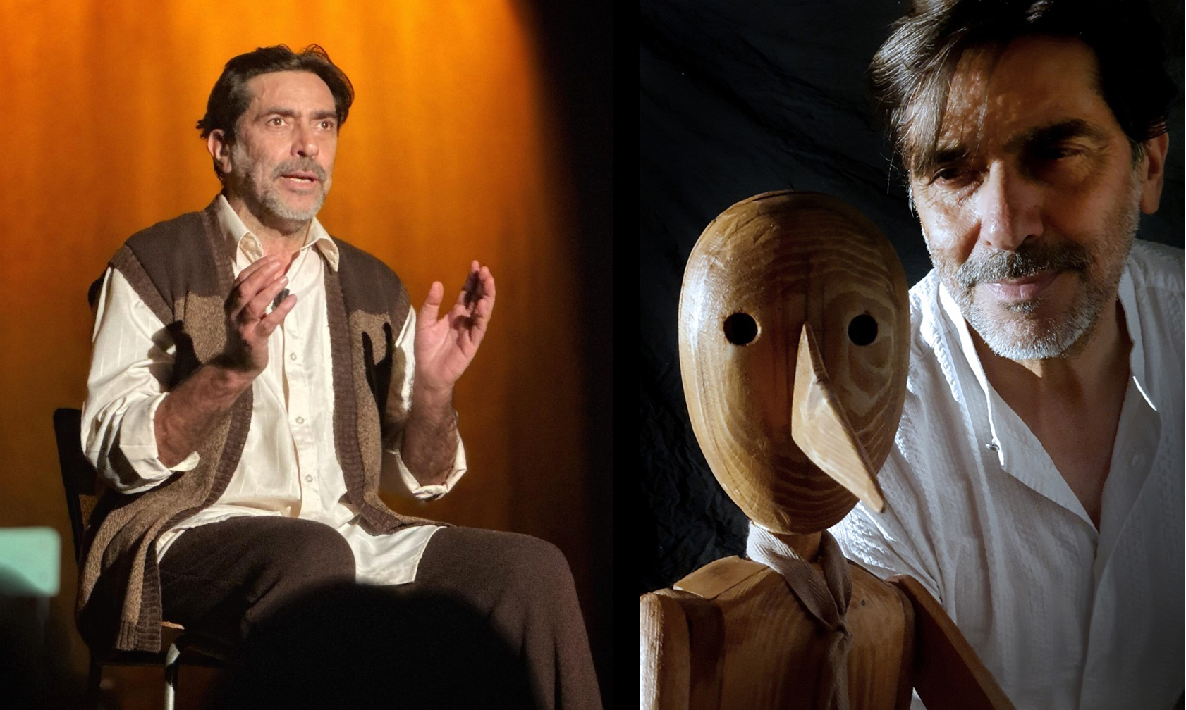 “Strafelicissima Palermo” e “Pinocchio”, al Teatro Agricantus di Palermo Sergio Vespertino si sdoppia